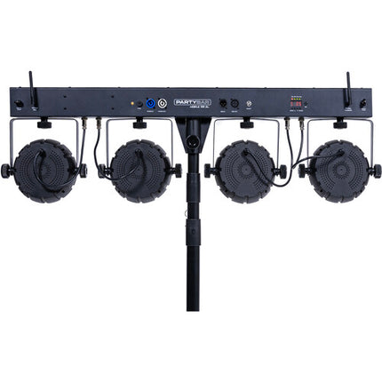 ColorKey PartyBar Mobile 500 EL Iluminación Móvil 4x70W RGBW Batería 6h Incluye Soporte y Mando
