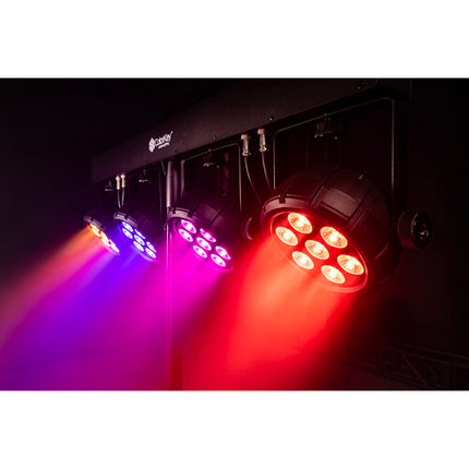 ColorKey PartyBar Mobile 500 EL Iluminación Móvil 4x70W RGBW Batería 6h Incluye Soporte y Mando