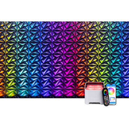 ColorKey MobilePar Mini Hex 4 MKII Foco LED RGBAW+UV Wireless 15° 15H Batería