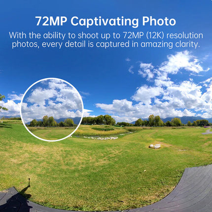 Labpano Panox V2 Cámara Vlog 360 5.7K 72MP CMOS 3 Pulgadas Touchscreen