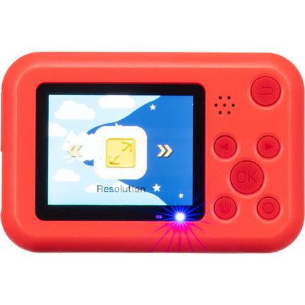 SJCAM FunCam Camara de Accion para Niños 2 Pulg HD 720p 5MP Roja