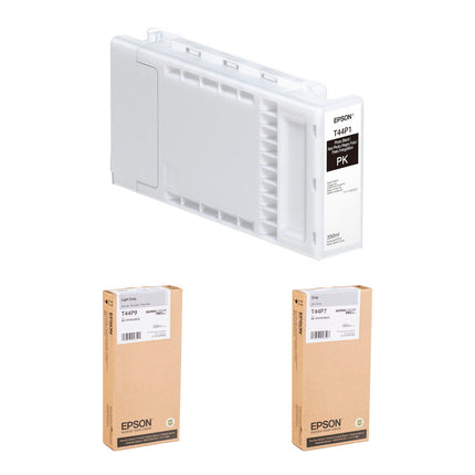 Epson UltraChrome PRO12 Kit de Tinta 350mL para Impresoras Gran Formato