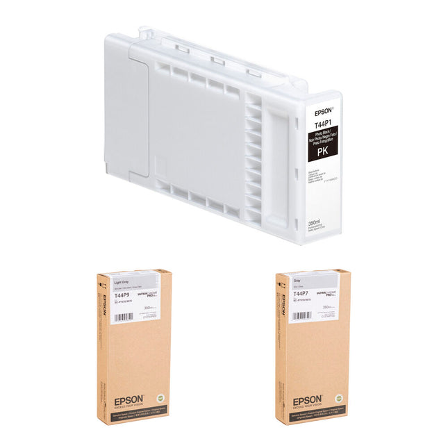Epson UltraChrome PRO12 Kit de Tinta 350mL para Impresoras Gran Formato