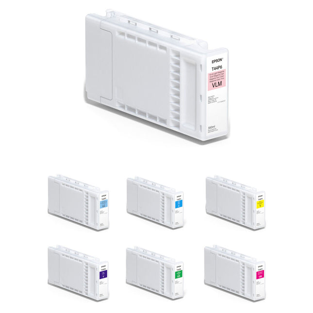 Cartucho de Tinta Epson UltraChrome PRO12 Kit 350mL para Impresoras de Gran Formato SureColor P7570 P9570