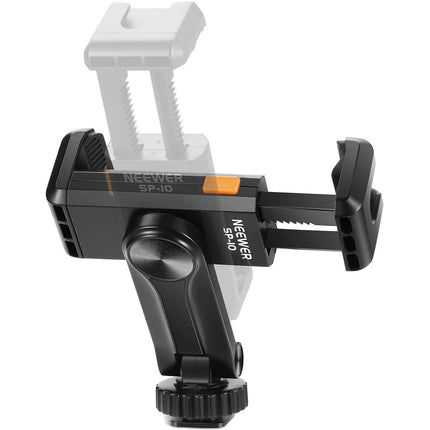 Neewer SP-10 Adaptador Universal para Smartphone con giro 360° inclinación 180°