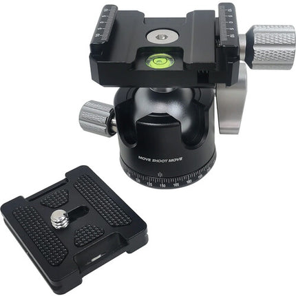 Move Shoot Move Low Gravity Cabezal Esférico Compacto Capacidad 5 kg Altura 6 6 cm