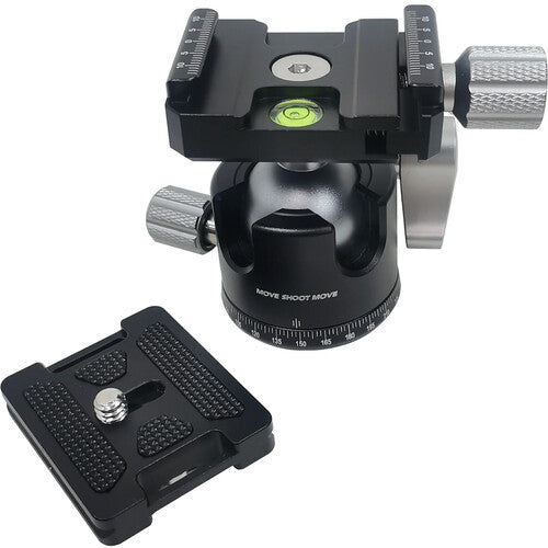 Move Shoot Move Low Gravity Cabezal Esférico Compacto Capacidad 5 kg Altura 6 6 cm