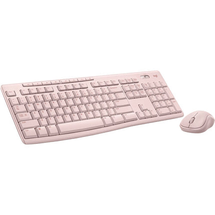Logitech MK270 Combo Teclado y Ratón Inalámbrico 2.4 GHz Rosa