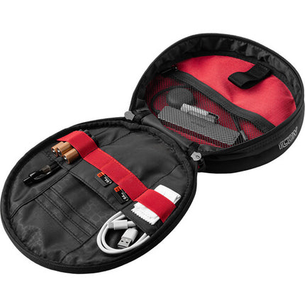Gator Icon Series Bolsa para Auriculares Resistente 9x9x2 Pulgadas Multicapa