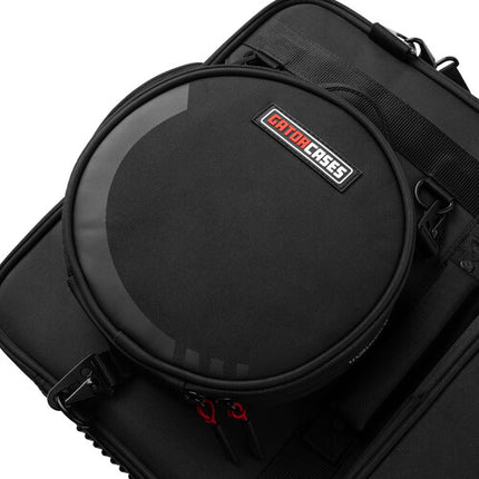 Gator Icon Series Bolsa para Auriculares Resistente 9x9x2 Pulgadas Multicapa