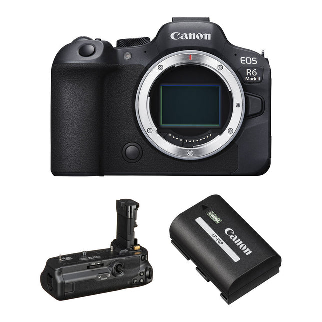 Canon EOS R6 Mark II Cámara Sin Espejo 24.2MP 4K60 Kit de Rendimiento