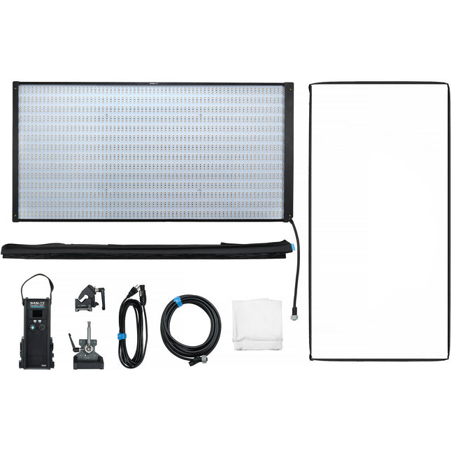 Nanlite PavoSlim 360C Panel LED RGB 27,060 Lux Softbox Rejilla y Maleta