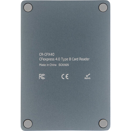 Xcellon Lector de Tarjetas CFexpress 4.0 Tipo B con Adaptador Tipo A a B y USB4 40 Gb/s