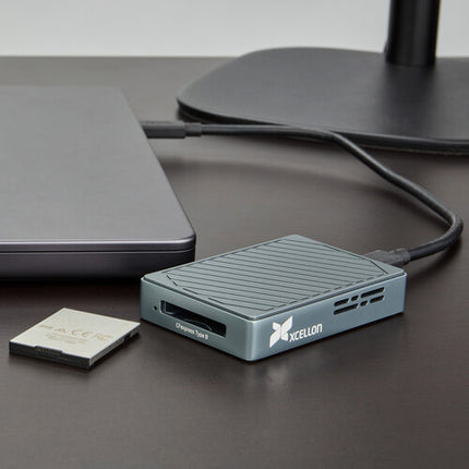 Xcellon Lector de Tarjetas CFexpress 4.0 Tipo B USB-C 40 Gb/s