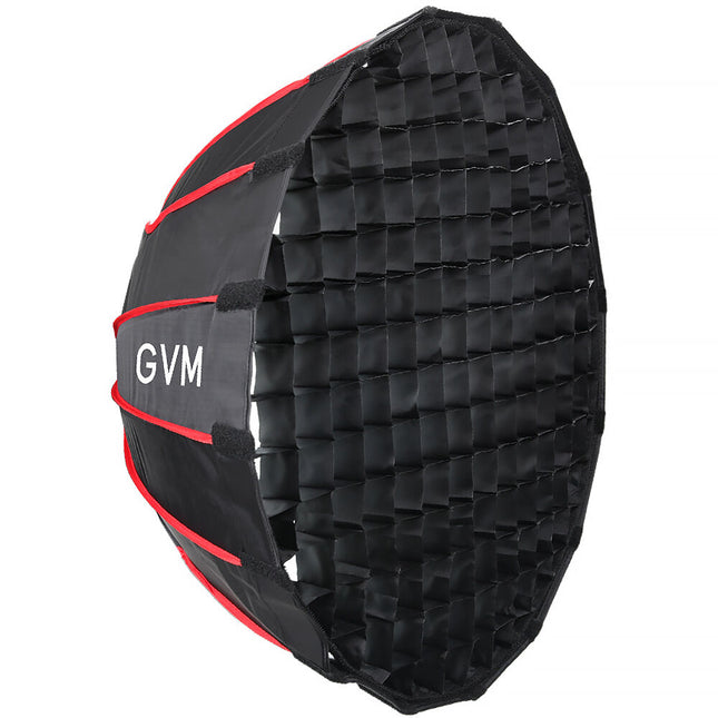 GVM Softbox Plegable 24" Parabólico con Anillo Rápido Bowens Mount