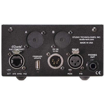 Studio Technologies Model 214A Consola para Anunciantes con Preamp XLR y Phantom 48V