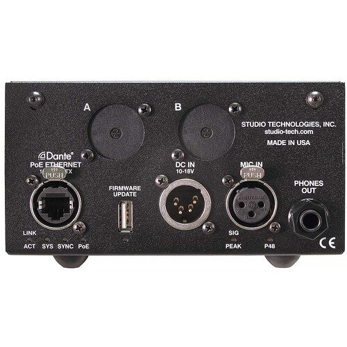 Studio Technologies Model 214A Consola para Anunciantes con Preamp XLR y Phantom 48V