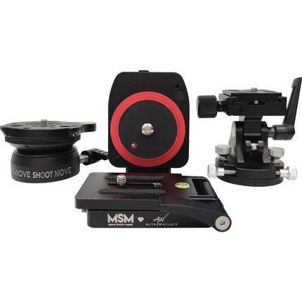 Move Shoot Move Benjamin Barakat's NOMAD Tracker Pro Kit Plus con V-Mount y Wedge ecuatorial