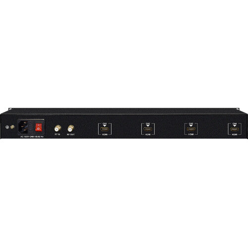 Thor 4-Channel HDMI Codificador Modulador RF 4 Entradas HDMI 1 RU