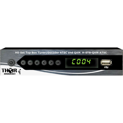 Thor QAM CATV RF y ATSC Deco HDMI con PVR integrado y salida múltiple