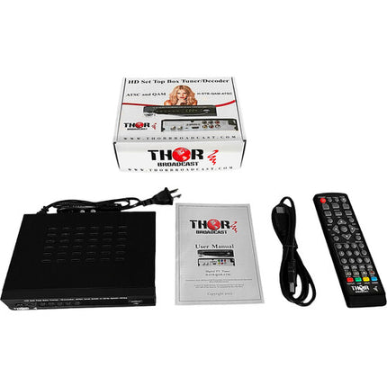 Thor QAM CATV RF y ATSC Deco HDMI con PVR integrado y salida múltiple