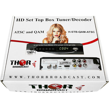 Thor QAM CATV RF y ATSC Deco HDMI con PVR integrado y salida múltiple