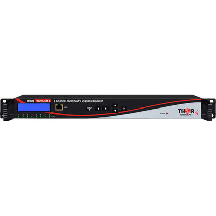 Thor Modulación Digital RF HDMI 8 Canales con Latencia Baja y Codificación MPEG2