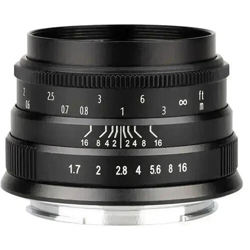 Brightin Star 35mm f1.7 Lente para Sony E APS-C Metal 52.5mm