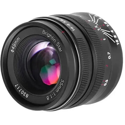 Brightin Star 55mm f1.8 Lente para Nikon Z Full Frame F19.7" Metal