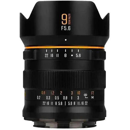 Brightin Star 9mm f5.6 Lente Gran Angular Full Frame con Filtro ND1000