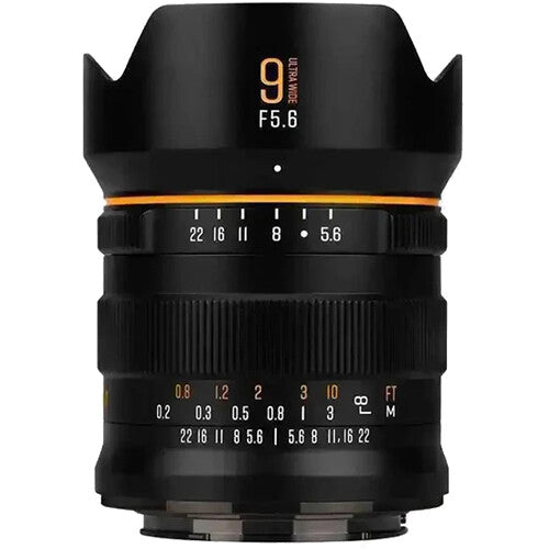 Brightin Star 9mm f5.6 Lente Gran Angular Full Frame con Filtro ND1000