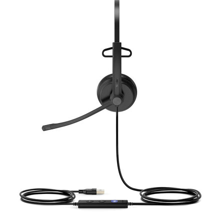 Yealink UH34 Mono Auricular USB para Microsoft Teams con Driver 28mm y Micrófono Ajustable