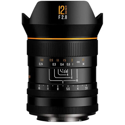 Brightin Star 12mm f/2.8 Lente Angular Canon RF con filtro de noche