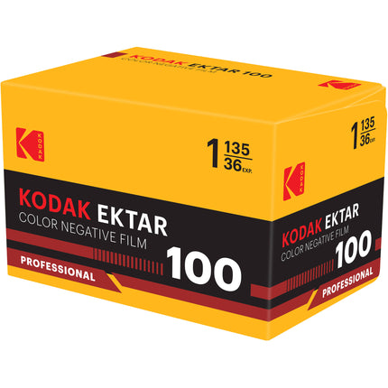 Kodak Eastman Professional Ektar 100 Película Negativo Color 35mm 36 Exposiciones ISO 100