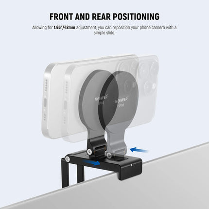 Neewer SP08 Soporte para Monitor de Cámara con Montura MagSafe y Base Arca