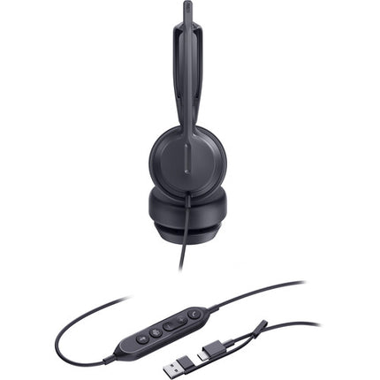 Yealink UH42 Auriculares estéreo USB-C con micrófono cancelación de ruido para Microsoft Teams