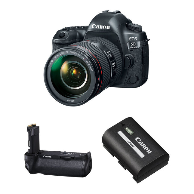 Canon EOS 5D Mark IV Cámara Réflex con Sensor 30.4MP Pantalla Táctil 3.2" y Empuñadura de Batería