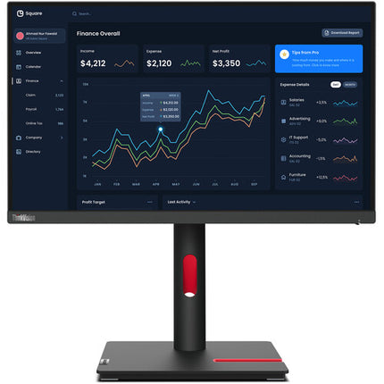 Lenovo ThinkVision T22i-30 Monitor 21.5" Full HD IPS 250 nits 60 Hz