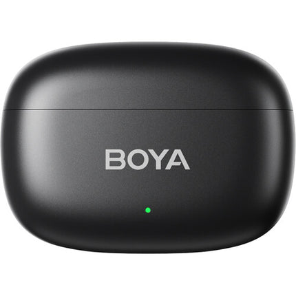 BOYA mini 2 Sistema de Micrófono Inalámbrico para 2 Personas con Conector Lightning y Estuche de Carga