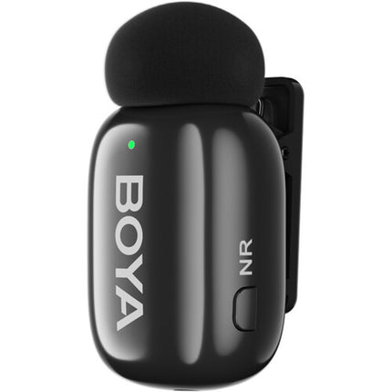 BOYA mini 2 Sistema de Micrófono Inalámbrico para 2 Personas con Conector Lightning y Estuche de Carga