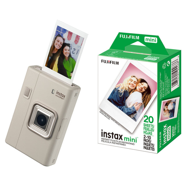 FUJIFILM instax mini Liplay+ Cámara Híbrida Instantánea 20 Exposiciones 2560x1920 px