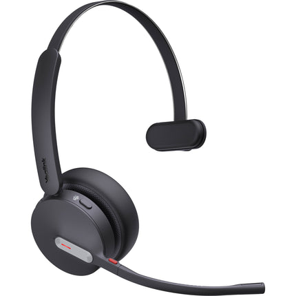 Yealink BH70 Auricular Bluetooth Mono Inalámbrico para Microsoft Teams con 35 Horas de Uso y USB-C/A