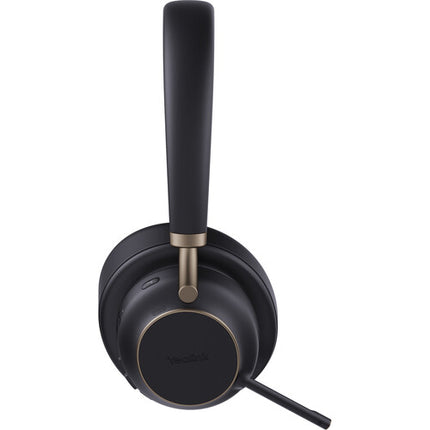 Yealink BH76 Plus Auriculares Bluetooth Inalámbricos 40 Horas Cancelación Activa de Ruido con Base de Carga inalámbrica