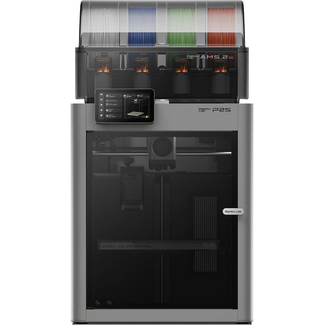 Bambu Lab P2S Impresora 3D Combo con AMS 2 Pro Cámara 1080p Pantalla 5"
