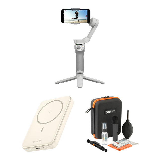DJI Osmo Mobile SE Estabilizador Smartphone Kit con Power Bank 10000mAh