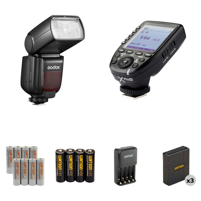 Godox TT685II Flash para Cámara con 197 Número Guía 328 Alcance inalámbrico Kit para Olympus Panasonic