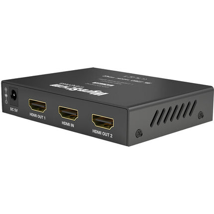 WyreStorm Essentials 4K60 Divisor HDMI 1x2 con Soporte HDR y Adaptador 5V