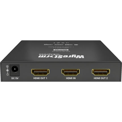WyreStorm Essentials 4K60 Divisor HDMI 1x2 con Soporte HDR y Adaptador 5V