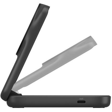 Belkin 2-en-1 Base de Carga Magnética Plegable Qi2 25W Negro