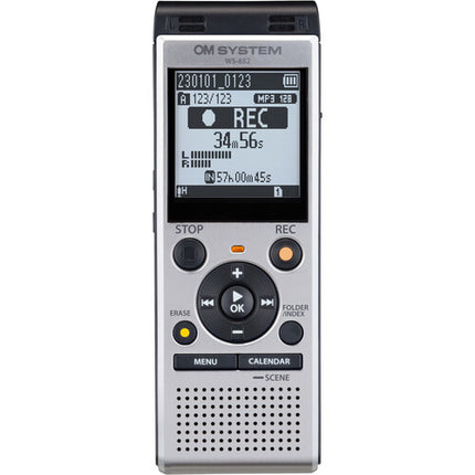 Olympus OM SYSTEM WS-882 Grabadora de Voz Digital 4GB Memoria 1040 Hrs Grabación